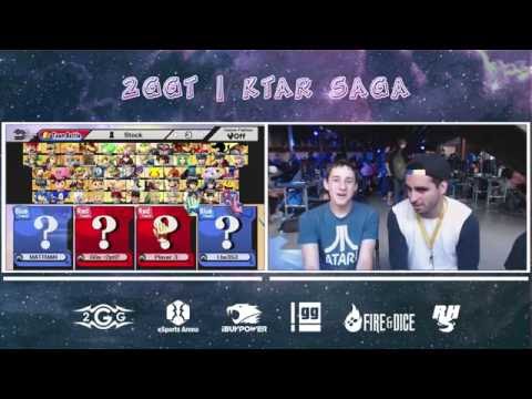2GGT: KTAR Saga - Aardvark/Elegant Vs. mattman/LBA353 Doubles Pools - Smash Wii U
