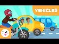 Land Transport Vehicles For Kids Vocabulary