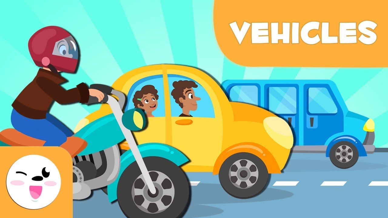 Land Transport vehicles for kids - Vocabulary