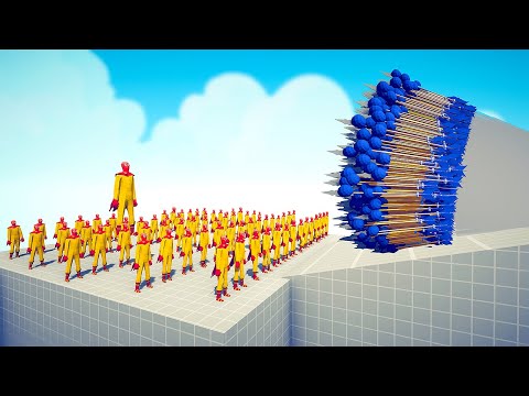 100x SAITAMA + GIANT vs DUO GODS - Totally Accurate Battle Simulator TABS