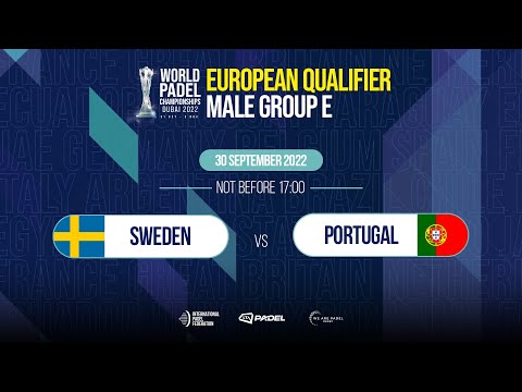 European Qualifier Male Tier 2 - Sweden vs Portugal - World Padel Championships 2022