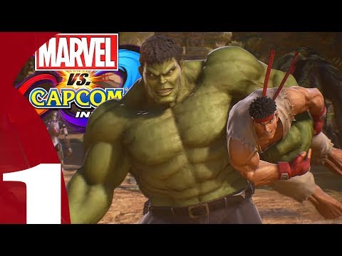 MARVEL VS CAPCOM INFINITE Story Mode Gameplay Walkthrough Part 1 FULL GAME PS4/Xbox One/PC