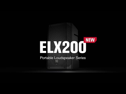 Electro-Voice ELX200 Portable Loudspeakers -- Coming Soon!