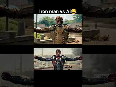 😱Iron-man💯 suit-up scene Marvel Vs Ai#ironman #marvel #tonystark #ironmansuit #aishorts