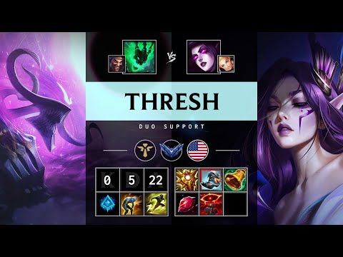 Thresh Support vs Morgana - NA Diamond Patch 25.17