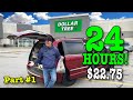 Surviving Off ONLY Dollar Tree for 24 HOURS EATING JUNK!!! PART 1