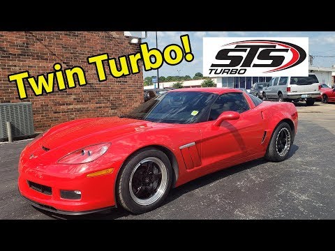 STS Turbo Kit On A C6 Corvette Grand Sport - First impressions