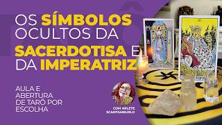 A SACERDOTISA E A IMPERATRIZ: O Mistério dos Símbolos e Leitura Coletiva 🌙🌿