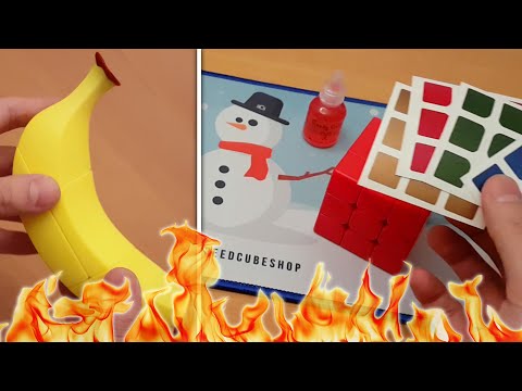 BANANA CUBE & SPECIAL CHRISTMAS UNBOXING | SpeedCubeShop.com