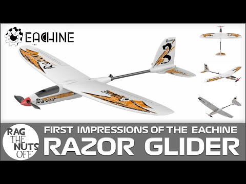 First Look at the Eachine Razor 1.2M Powered RC Glider