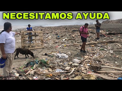 Exploramos la playa Márquez y nos dimos con la sorpresa de tanta basura @ElMiguelRuizz