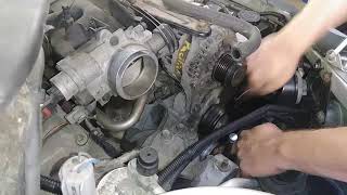 Chrysler Pacifica grinding, squealing, serpentine belt pulley fixed A/C? Power steering? Alternator?