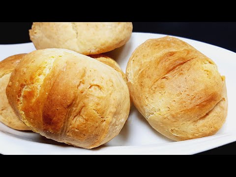 Pan sin amasar, sin leudar 3 ingredientes y muy rapido