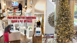 2025 Christmas Preparation! Clean | Put Up Christmas Trees & Pull out Christmas decorations
