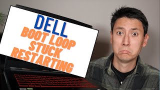 How To Fix Dell Boot Loop - Stuck Restarting Error