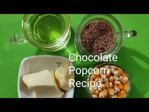 How To Make Chocolate Popcorn/Best Chocolate Popcorn Recipe Just In 5 Minutes