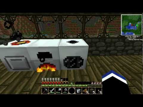 Minecraft: Technic Pack Survival Ep. 9 - Macerator and Compressor