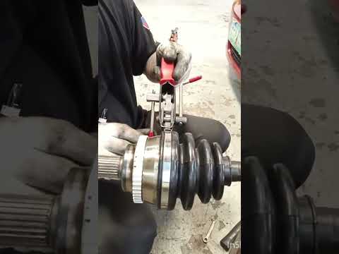Installing CV Boot Clamp #toyotaaltis #rheywinautogarage #cvclamptools #shorts