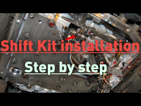 Mustang shift kit installation 4r70w