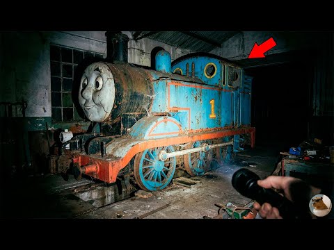 Hat er einen verlassenen Thomas die Lokomotive gefunden? Wie ist er hier gelandet?