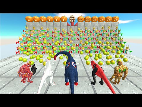 Crypto Bro Army vs All Units Color - Animal Revolt Battle Simulator