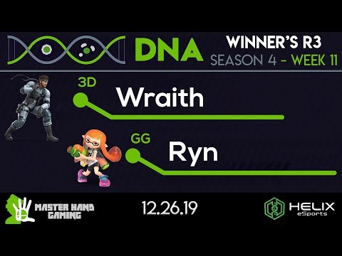 DNA S4:W11 - TR | Zomba (Bayonetta) Vs. GG | Ryn (Inkling) - Winner's R3