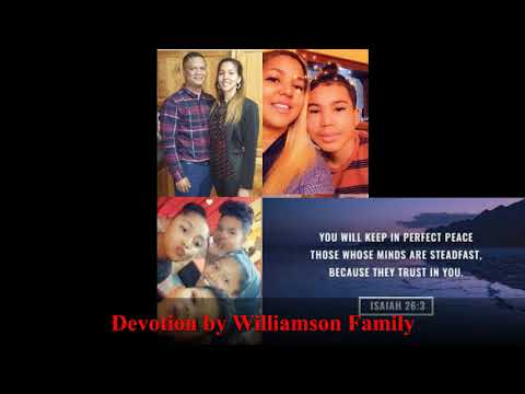 Daily Devotion Video by The Williamson Family 01 Dec 2020 Day 249