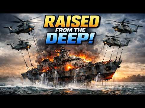Sunken Navy Destroyer Recovered and Restored for Battle Again