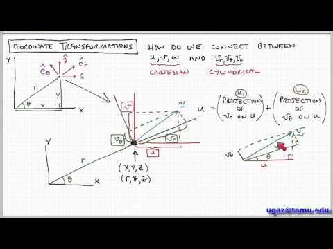 Coordinate Transformations, part 2 - Lecture 3.2 - Chemical Engineering Fluid Mechanics