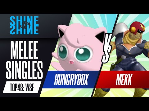 Hungrybox vs Mekk - Melee Singles Top 48: WSF - Shine 2022 | Jigglypuff vs Cpt Falcon