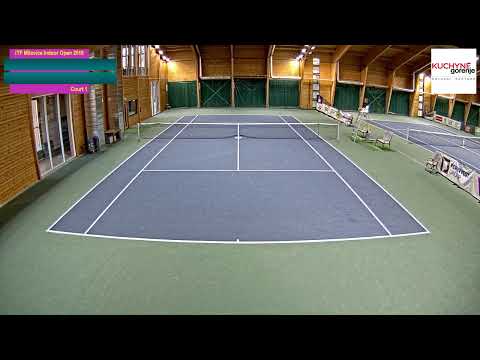 Court 1_16.11.2019 - Milovice Indoor Open 2019 - ITF Men´s Circuit 15 000$