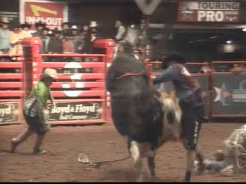 Buckhorn of David Bailey Rodeo at the 2012 Cowtown Classic