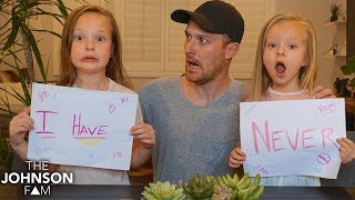 Sisters Play NEVER HAVE I EVER Kids Edition! 😀 Secrets Revealed!