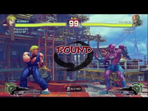 Playerjun52 [Ken] vs iori3333 [Dhalsim] SSF4 Japanese Online Ranked Matches - TRUE-HD