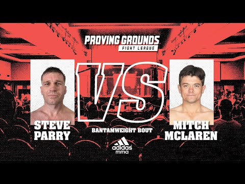PGFL 2 - Steve Parry VS Mitch McLaren - Australian Amateur MMA