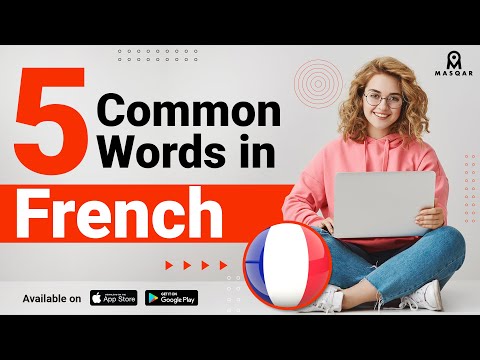 5 French Words For Everyday Life | Most Common Words In French