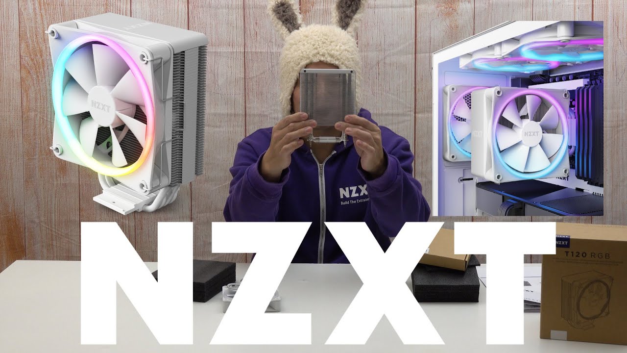 NZXT 唯一無二の白クーラー T120RGB #NZXT #T120RGB