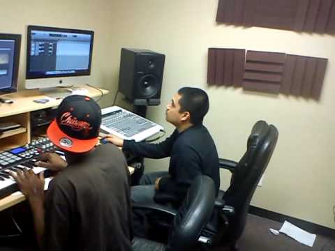 2 Face & Ron G production session @ Roman Empire recording studios (Mobile, AL)