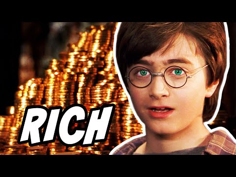 Why was Harry so RICH? Did he STAY Rich after Philosopher's Stone? - Harry Potter Theory