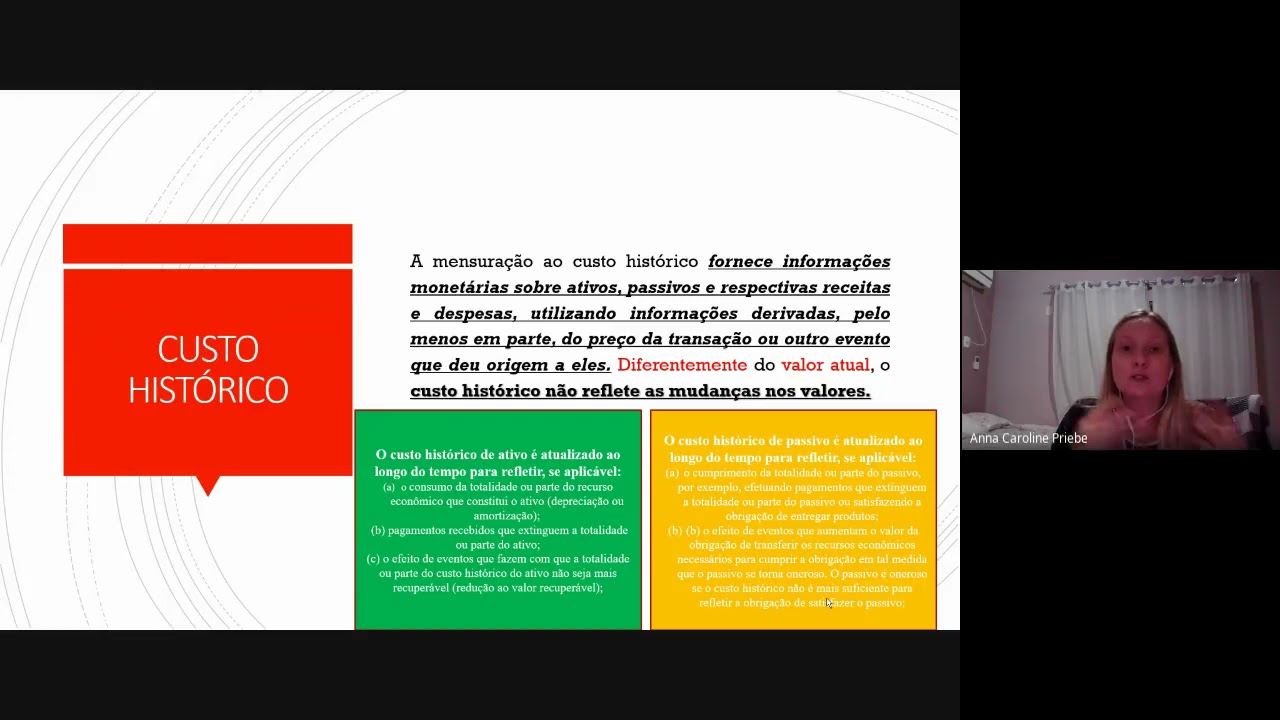 Bases de Mensuração - CPC 00