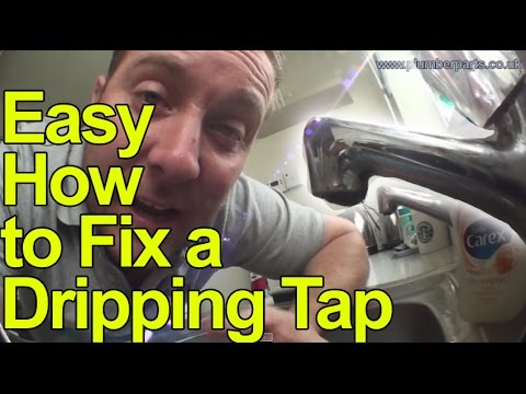 EASY HOW TO FIX A DRIPPING TAP - WASHER CHANGE - Plumbing Tips