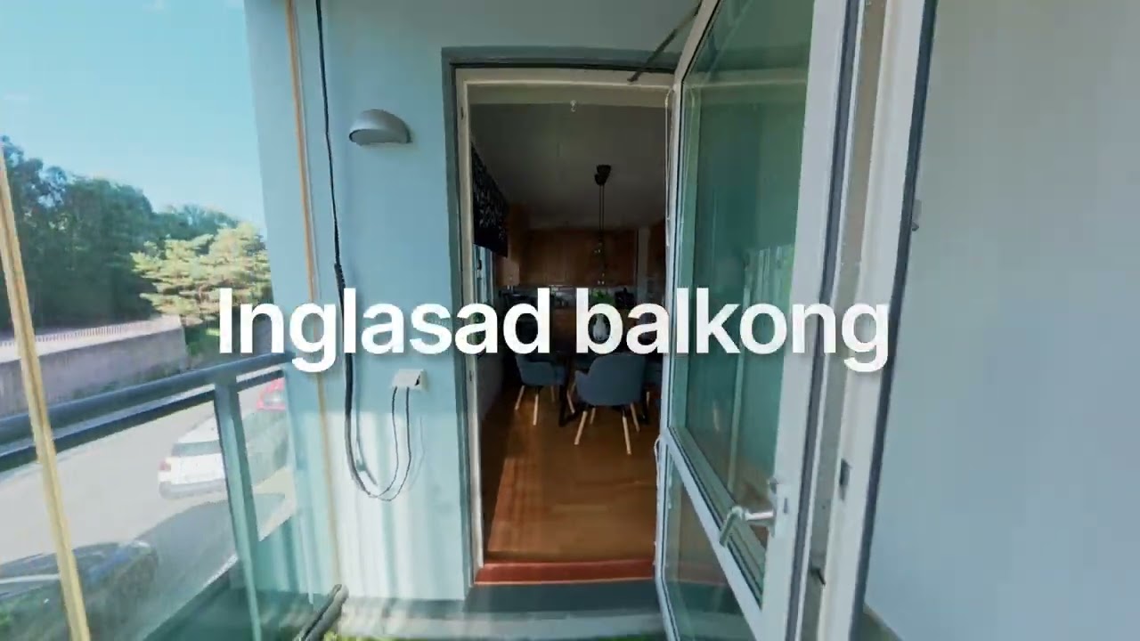 4 rum Lägenhet på Vesslevägen 2 Näset Lidingö kommun - video