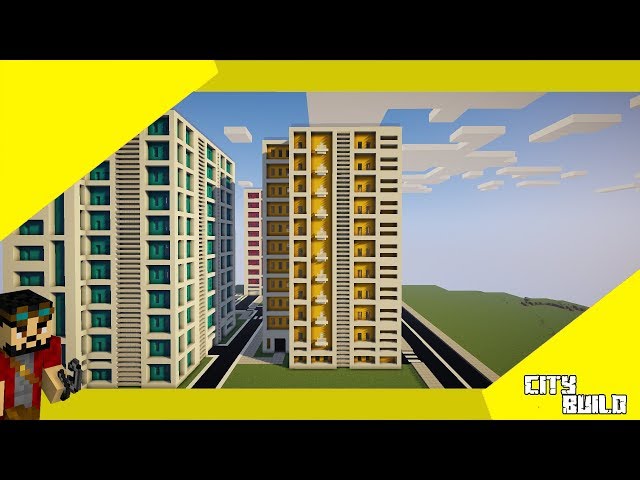 Modern Apartment Building Minecraft Map