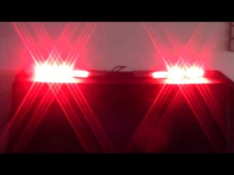 Star Warning Systems ULB24 Visor Bar Flash Pattern Demo