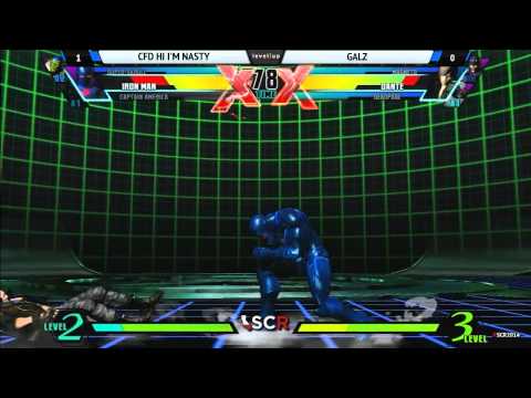 UMvC3 CFD HI IM NASTY VS GALZ - Socal Regionals 2014 - Day 1
