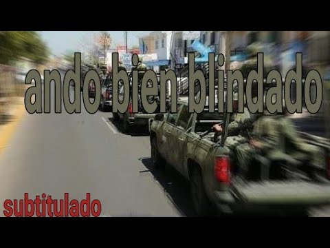 ANDO BIEN BLINDADO- sub / letters music-- ESE GORRIX