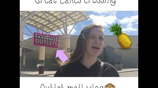 Great Lakes Crossing Outlet Mall Vlog!:)