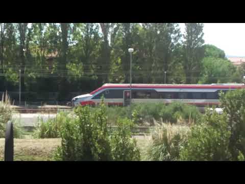 Frecciargento di Trenitalia - dal mio balcone -