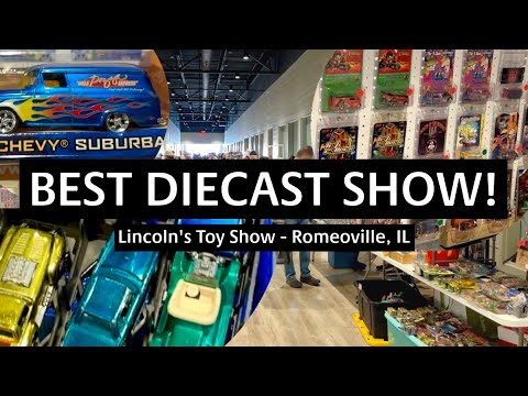 I CAN'T BELIEVE HOW GOOD THIS HOT WHEELS EVENT WAS! Full Tour at Lincoln's Toy Show