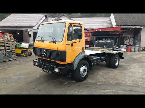 Mercedes-Benz SK 1838 Engine V8 with Manual Injection Diesel Pomp  P.1